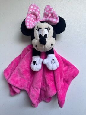 Disney Minnie Mouse Baby Lovey Security Blanket